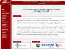 Tablet Screenshot of compsystech.org